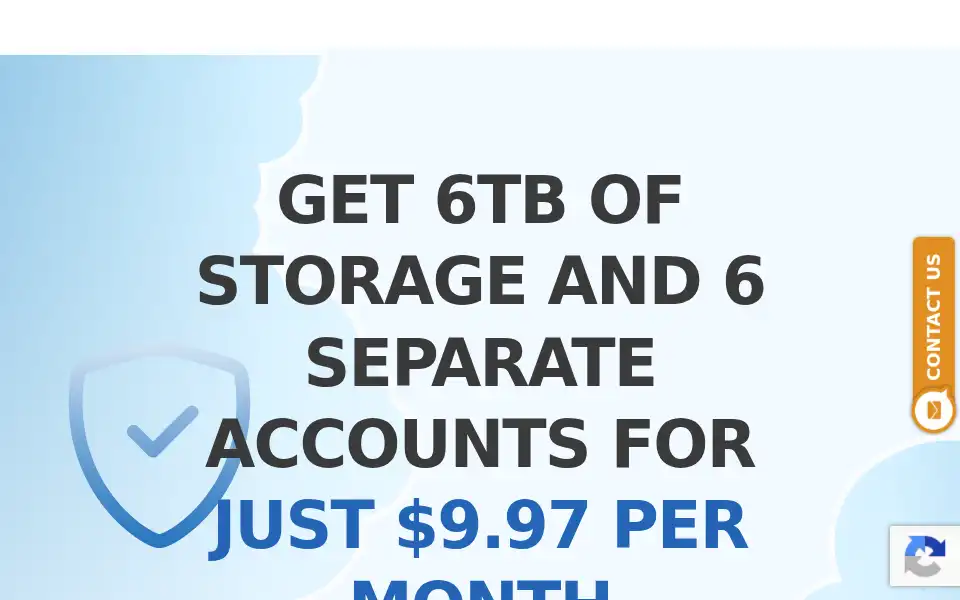 Screenshot of gotbackup.com