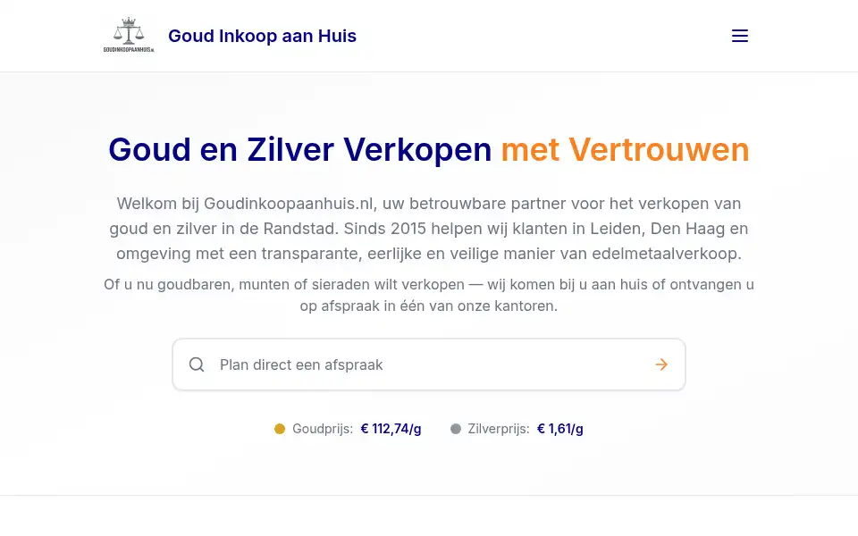 Screenshot of goudinkoopaanhuis.nl