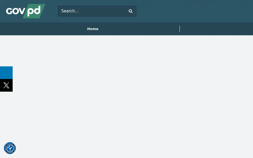 Screenshot of gov-pd.co.uk