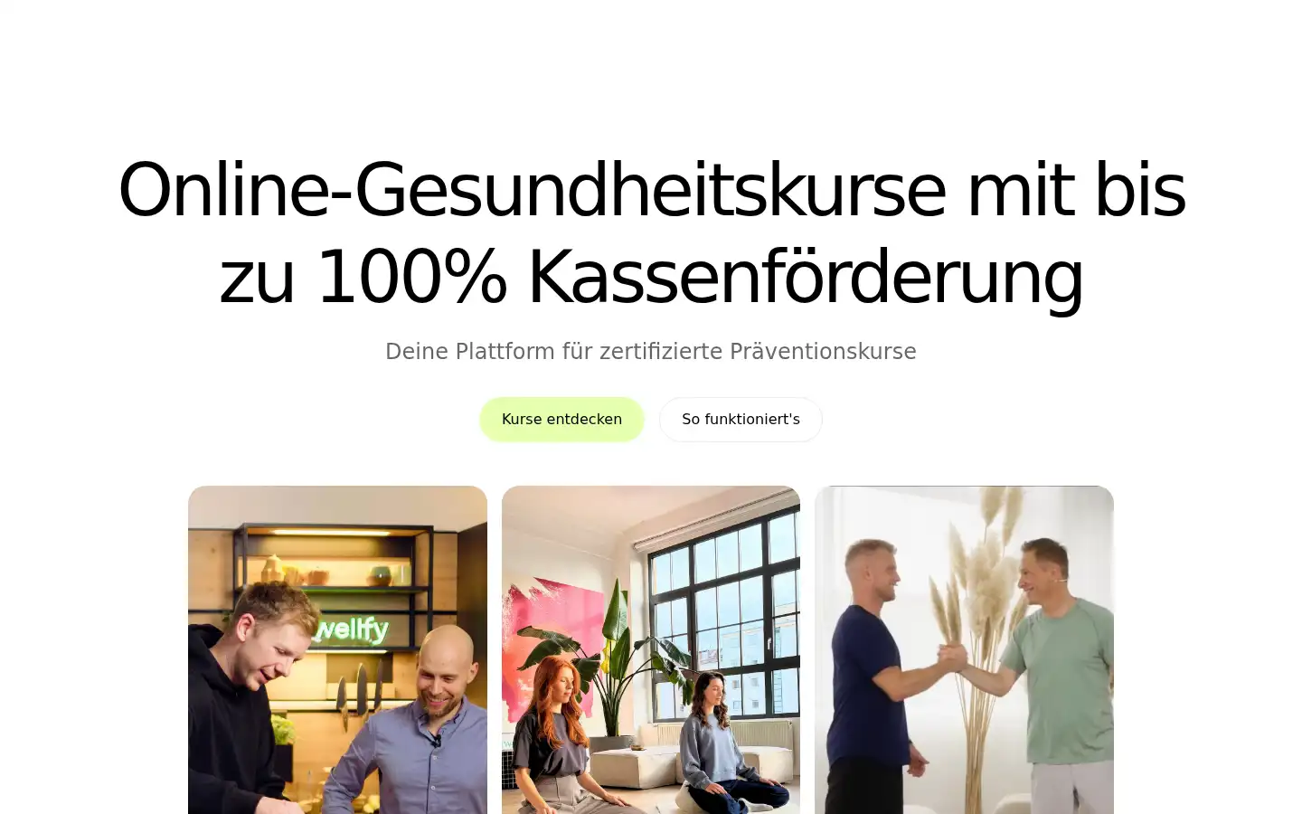 Screenshot of gowellfy.de