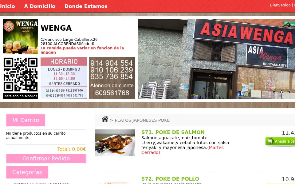 Screenshot of gowenga.es