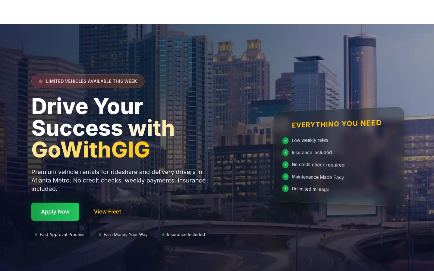 Screenshot of gowithgig.com