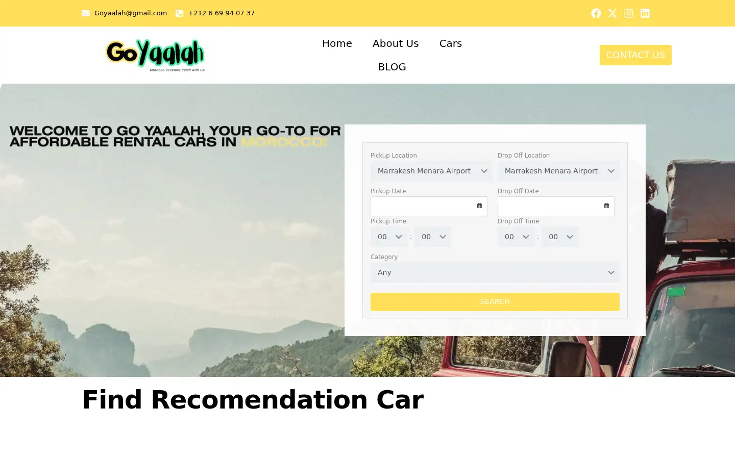 Screenshot of goyaalah.com