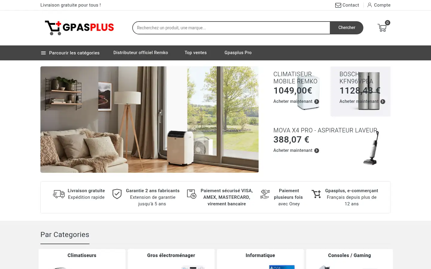 Screenshot of gpasplus.com