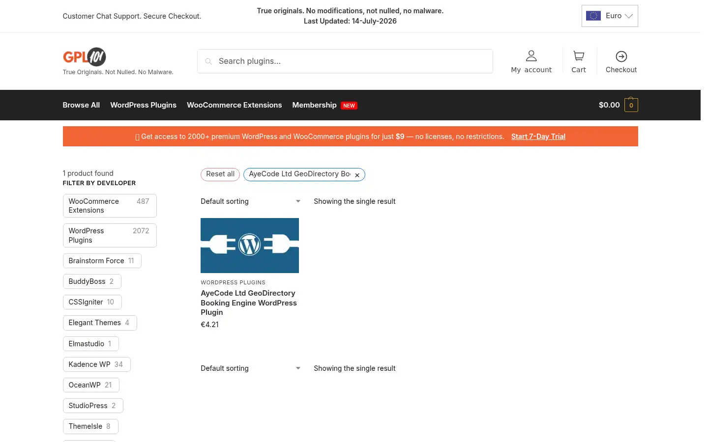 Screenshot of gpl101.com