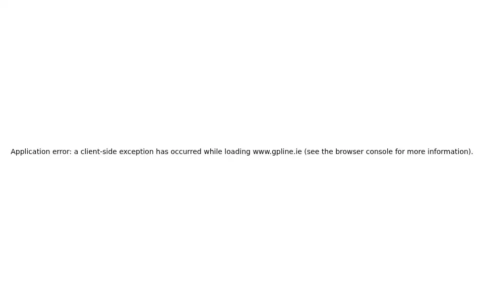Screenshot of gpline.ie