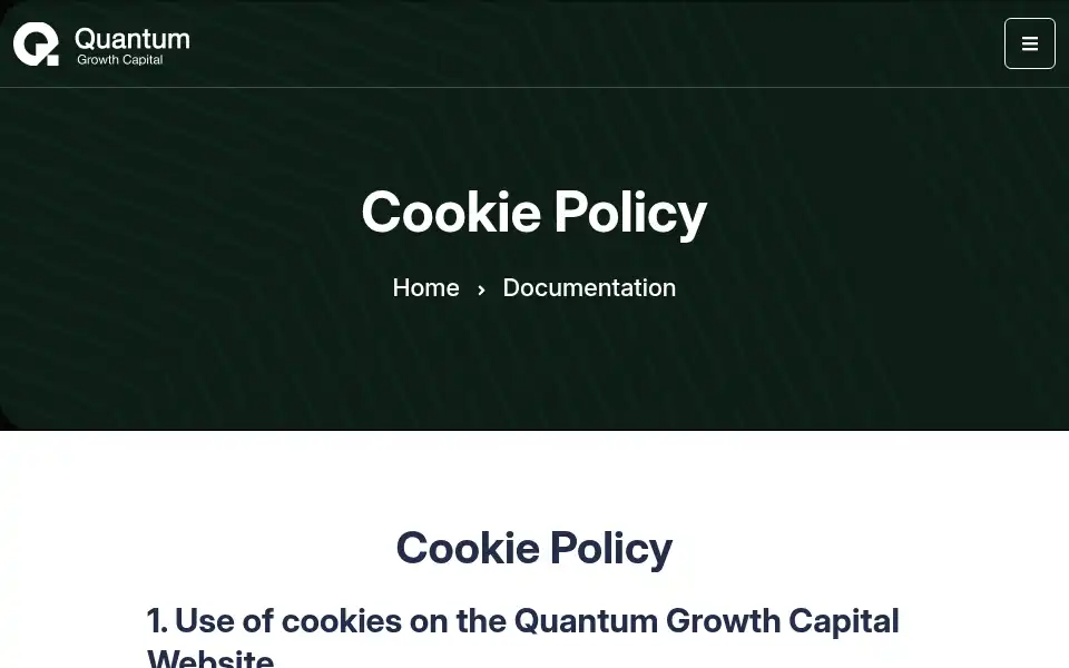 Screenshot of gq-capitals.com