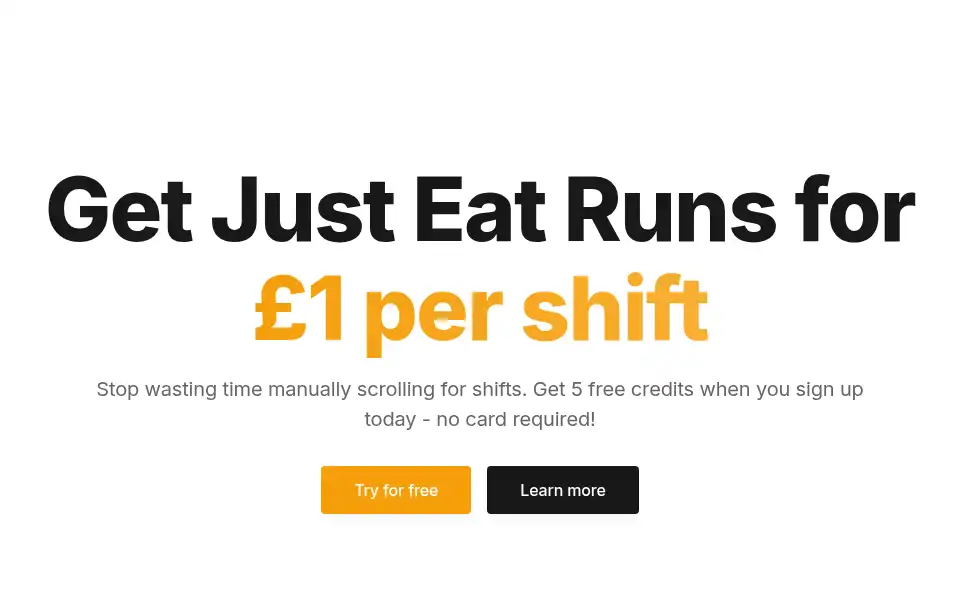 Screenshot of grabshifts.co.uk