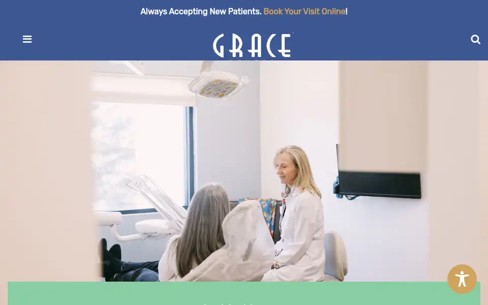 Screenshot of gracedental.co