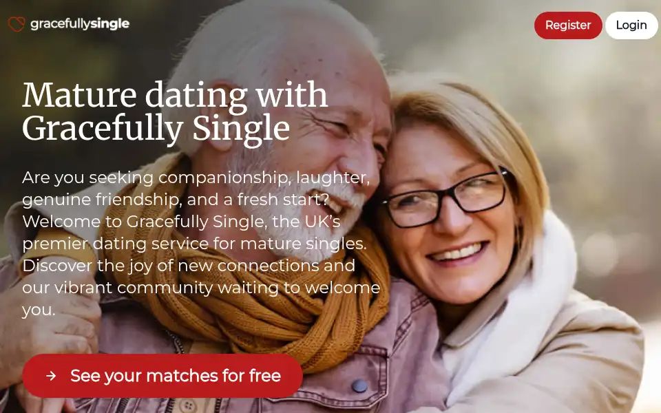 Screenshot of gracefullysingle.co.uk