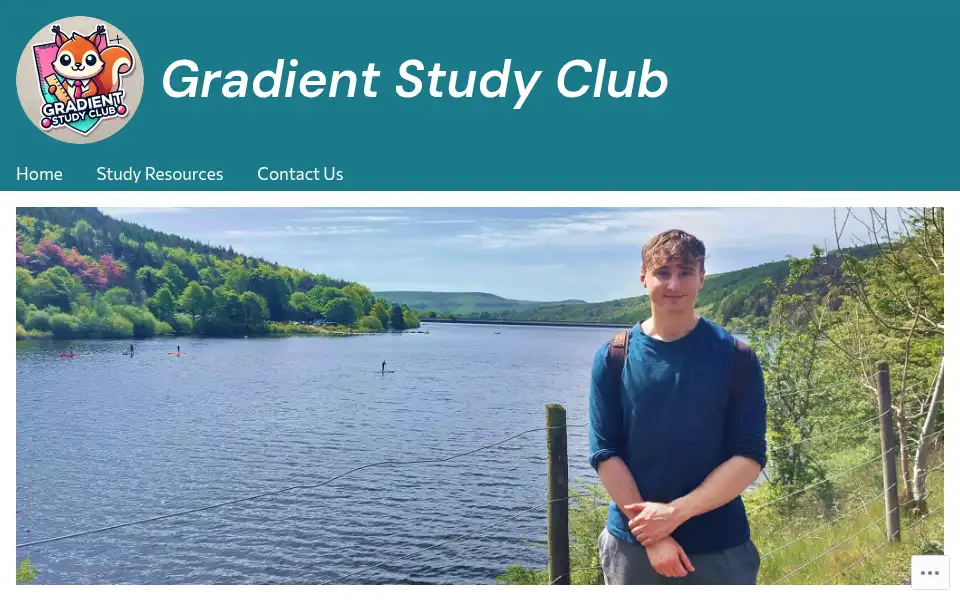 Screenshot of gradientstudyclub.co.uk