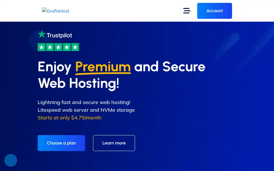 Screenshot of grafixhost.com