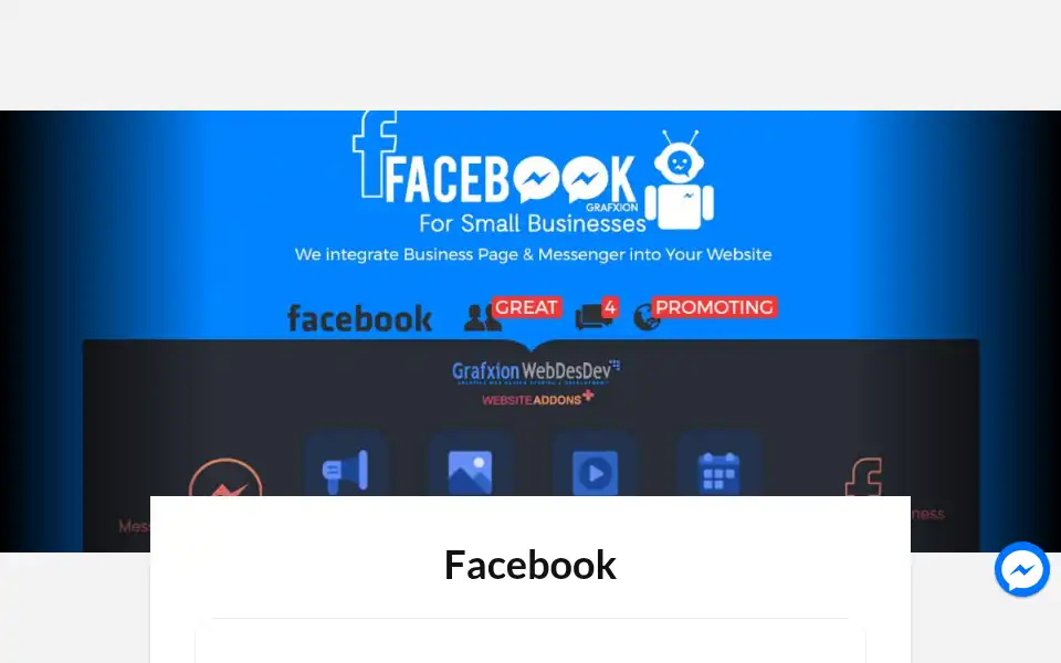 Screenshot of grafxion.website