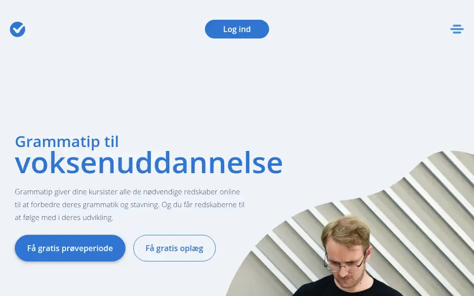 Screenshot of grammatip.com