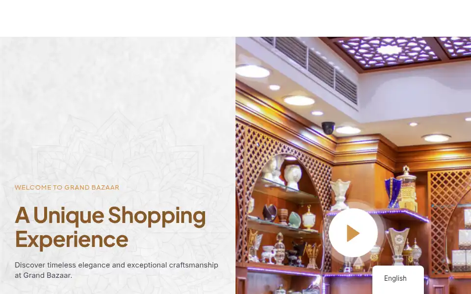 Screenshot of grandbazaar.ae