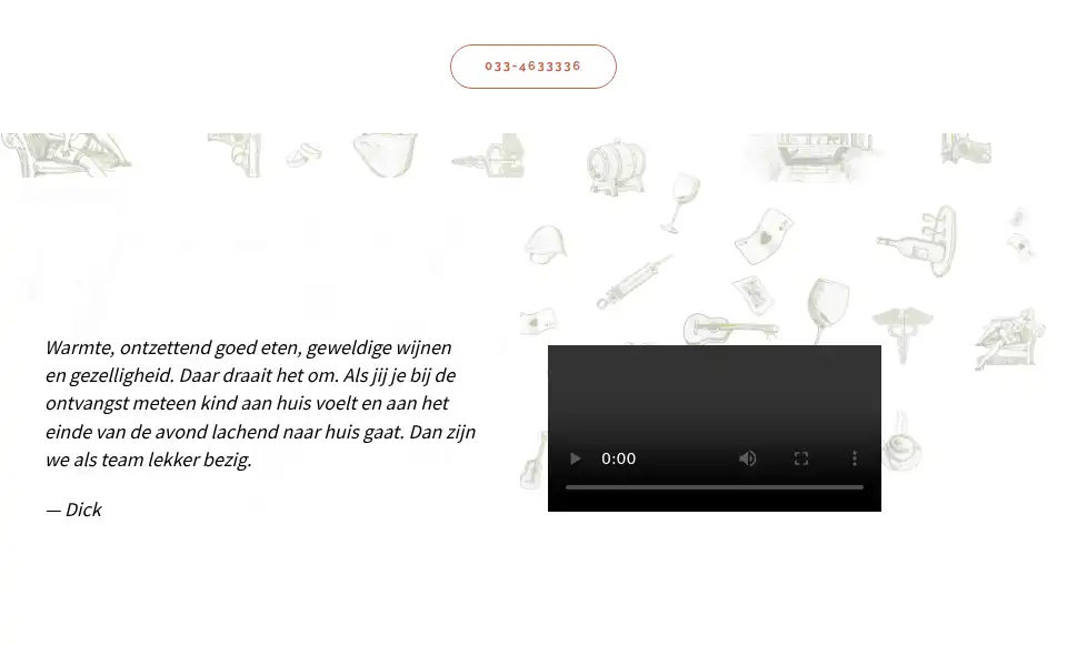 Screenshot of grandcafedekromme.nl