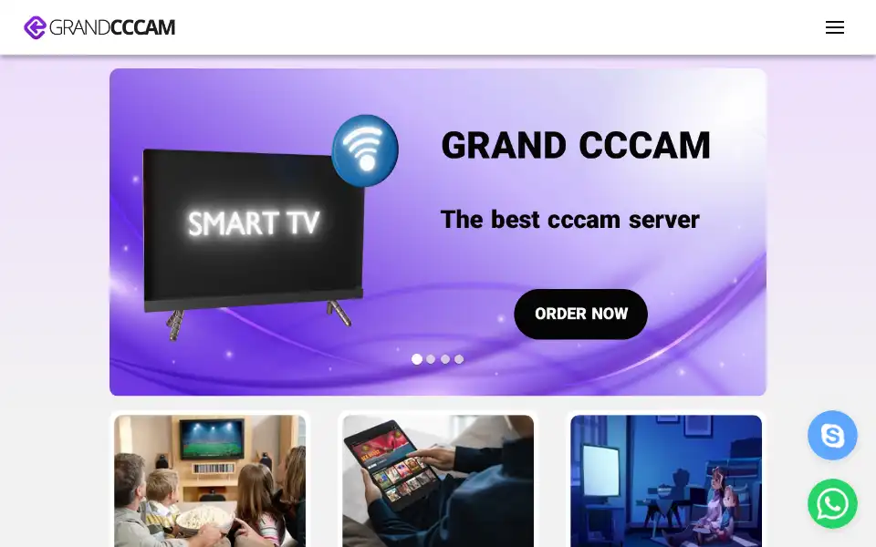 Screenshot of grandcccam.tv