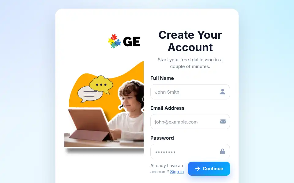 Screenshot of grandenglishcourses.com