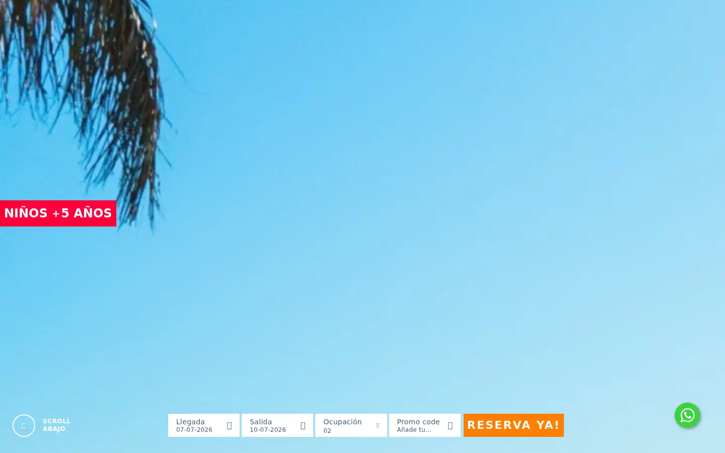 Screenshot of grandhorizonresort.com