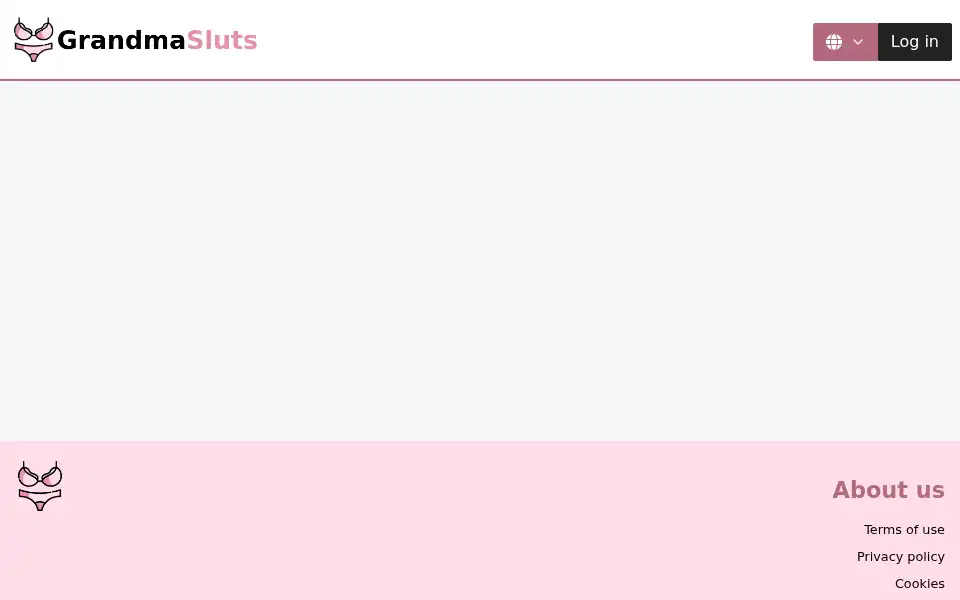 Screenshot of grandmasluts.com