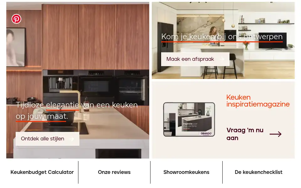Screenshot of grandokeukens.be