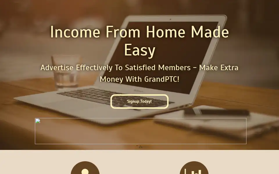 Screenshot of grandptc.info