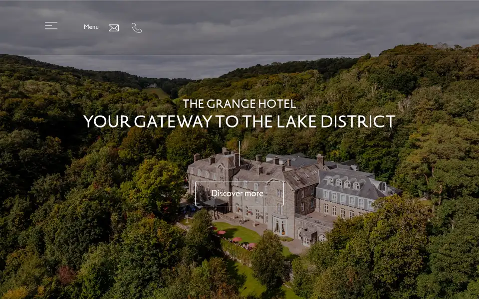 Screenshot of grange-hotel.co.uk