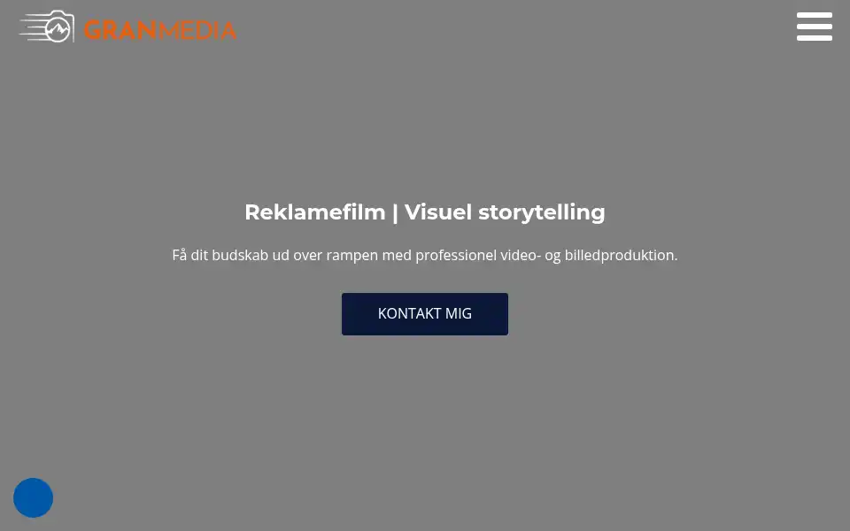 Screenshot of granmedia.dk