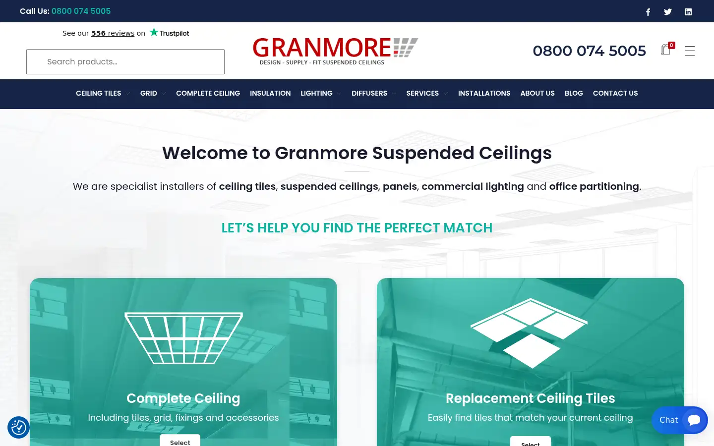 Screenshot of granmore.com