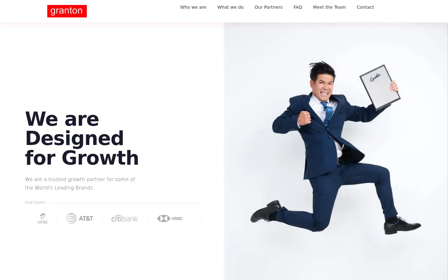 Screenshot of grantonadvertising.com