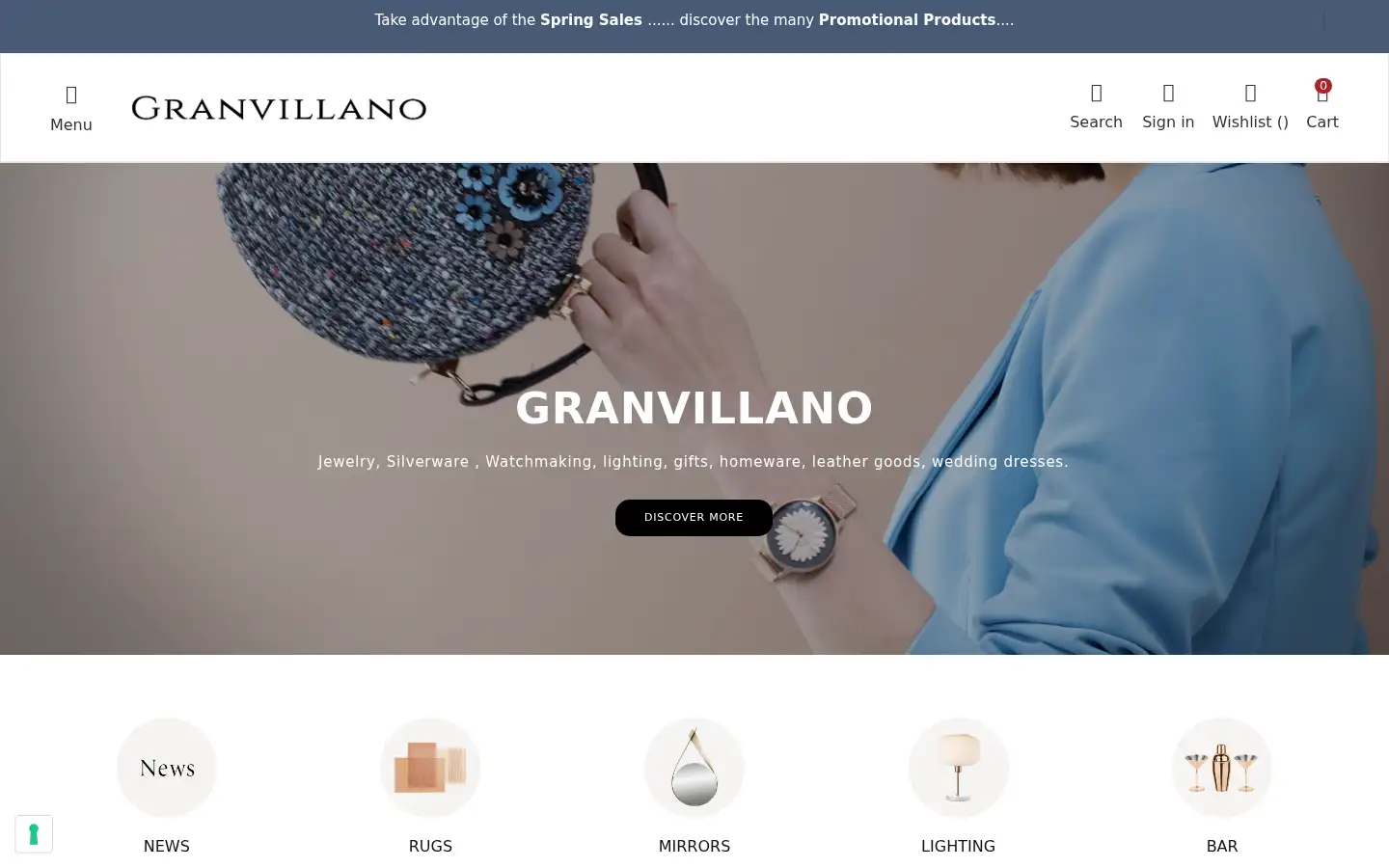 Screenshot of granvillano.it