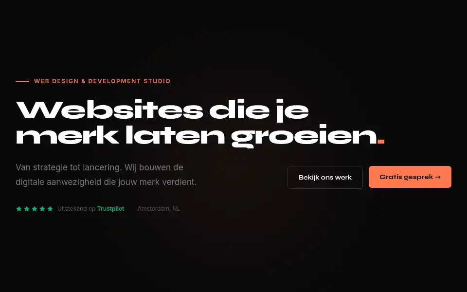Screenshot of graphicvision.nl