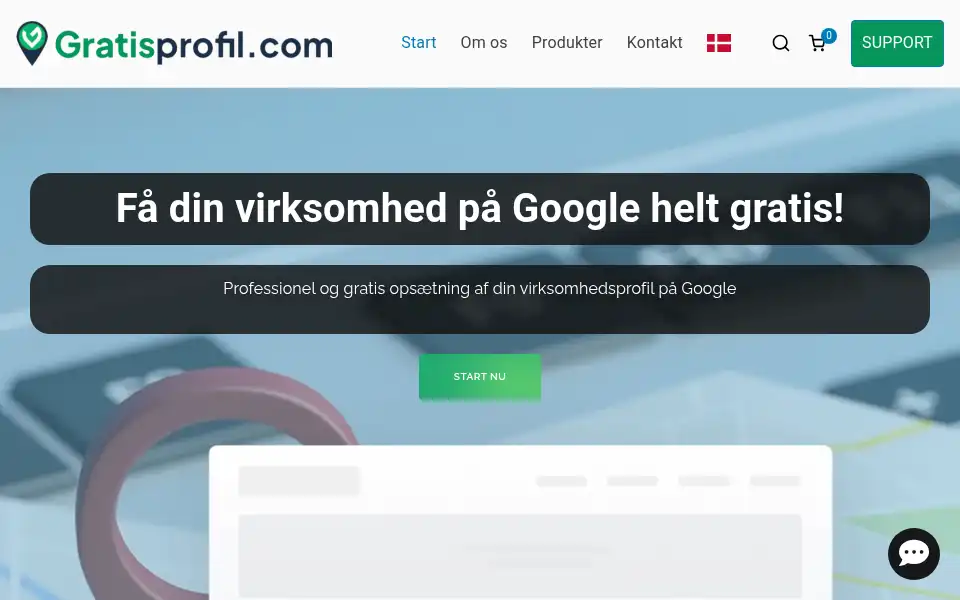 Screenshot of gratisprofil.com