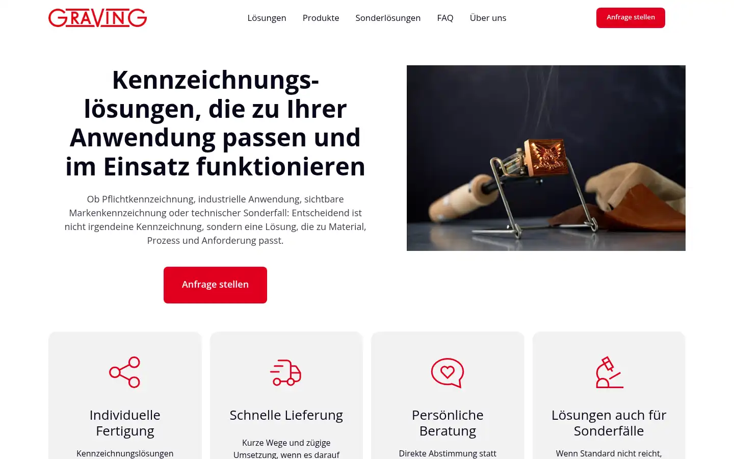 Screenshot of graving.de