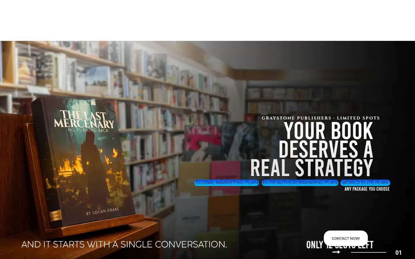Screenshot of graystonepublishers.com
