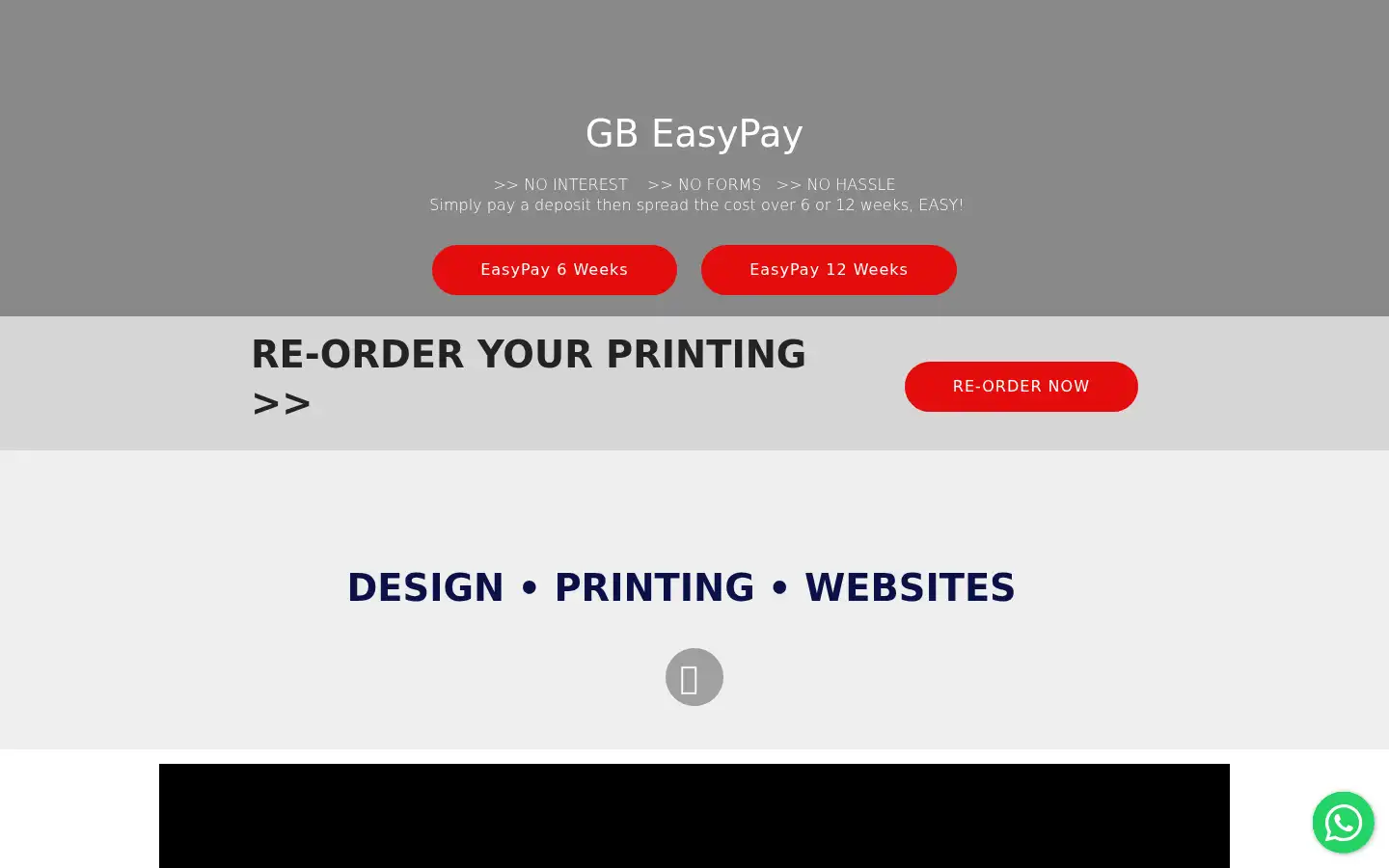 Screenshot of greatbritishprinters.com