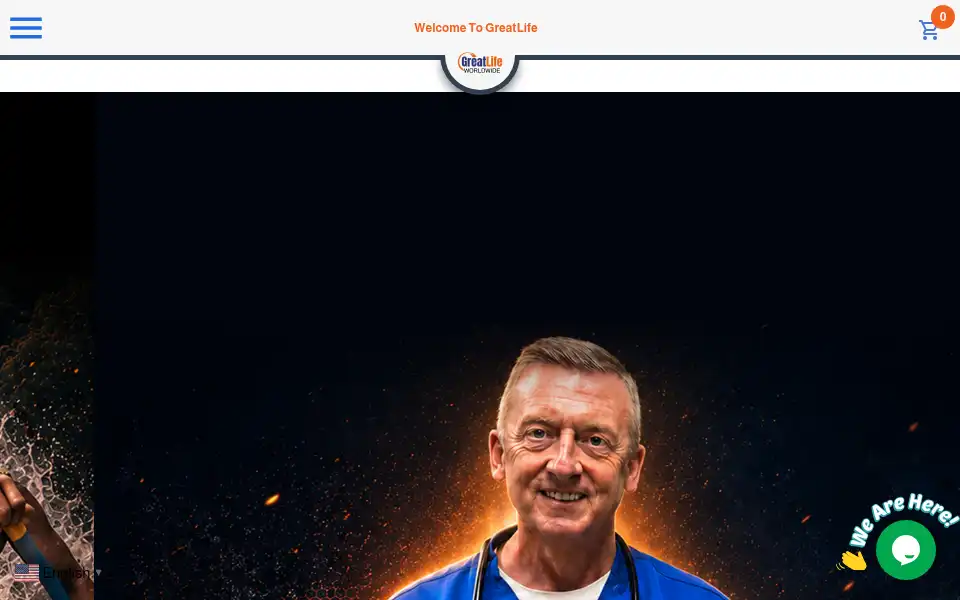 Screenshot of greatlifeworldwide.com