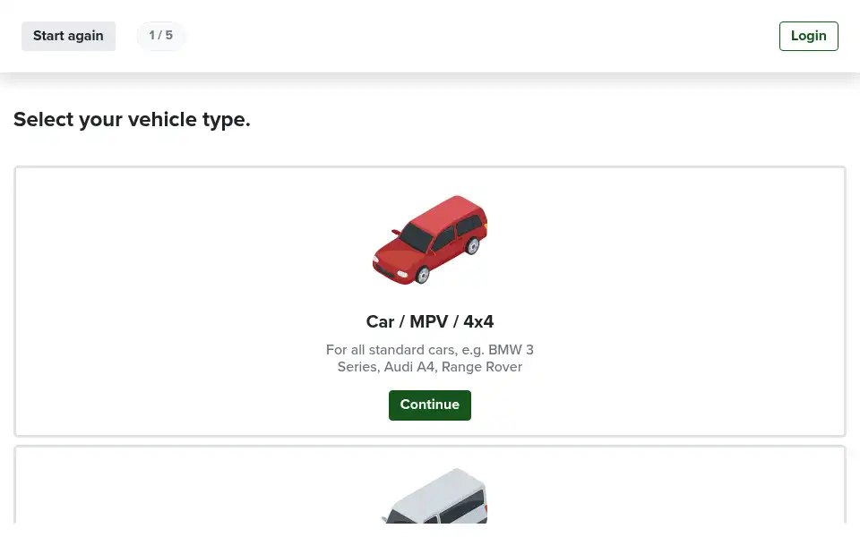 Screenshot of greenacreautocentre.com