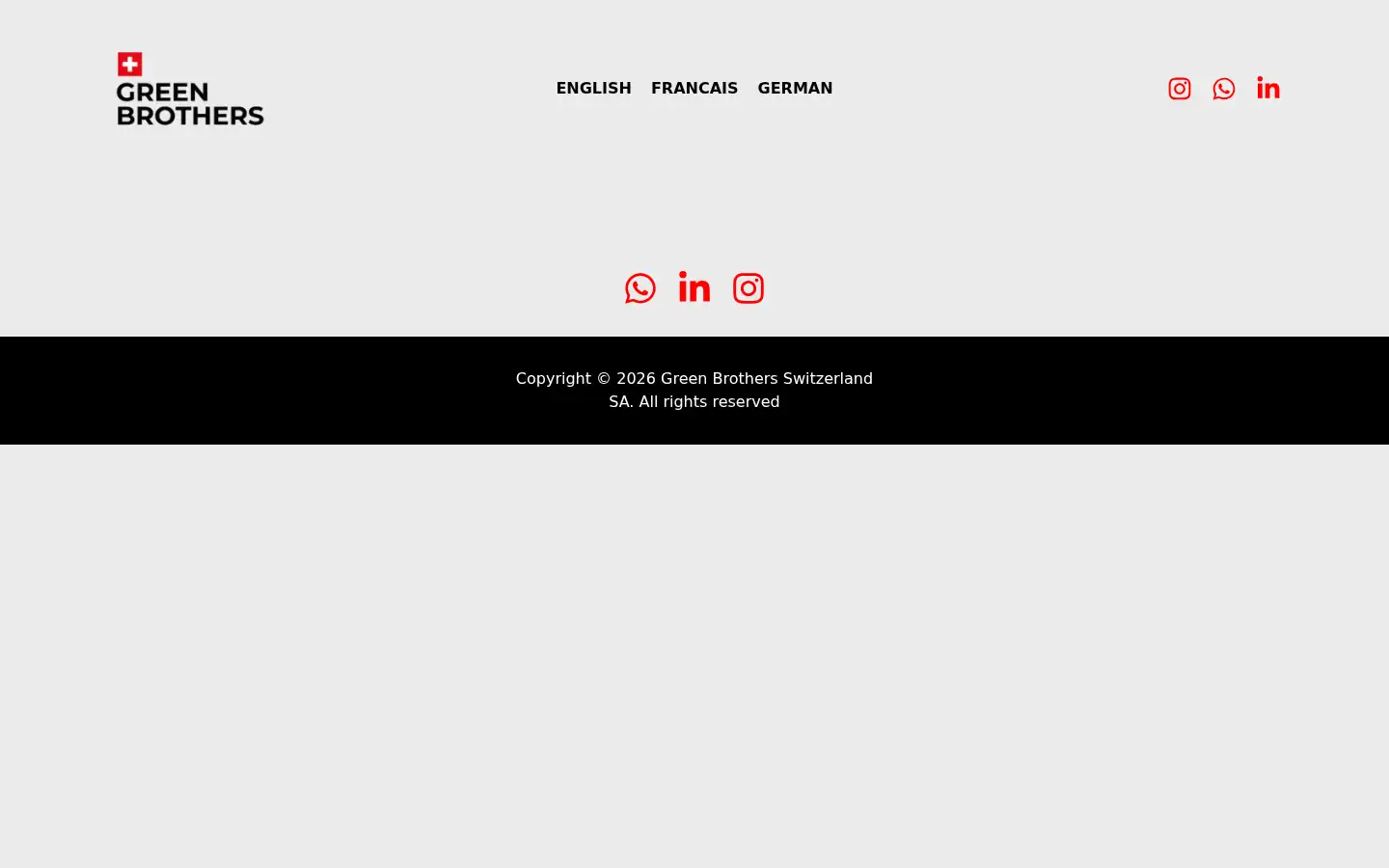 Screenshot of greenbrothers.ch