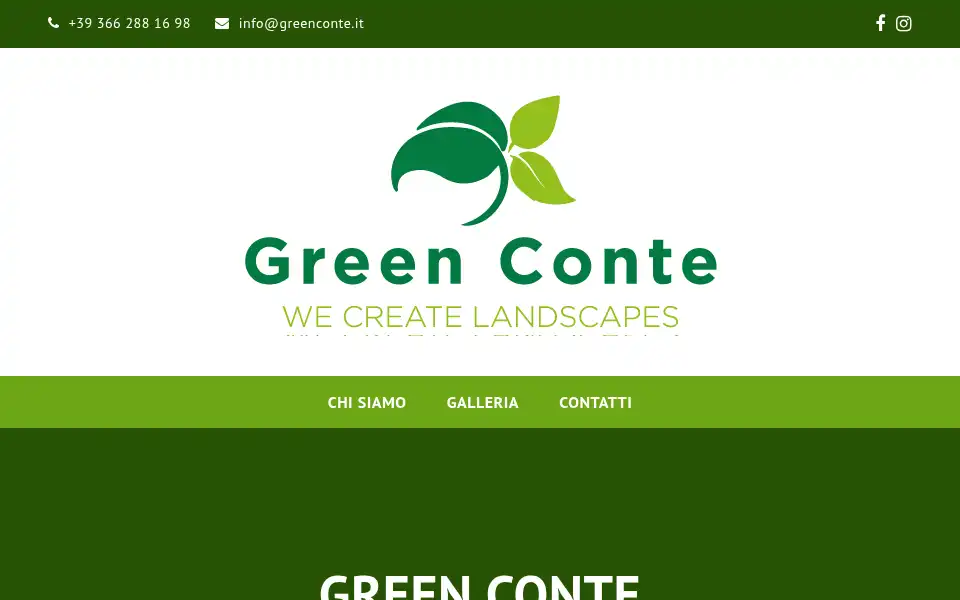 Screenshot of greenconte.it