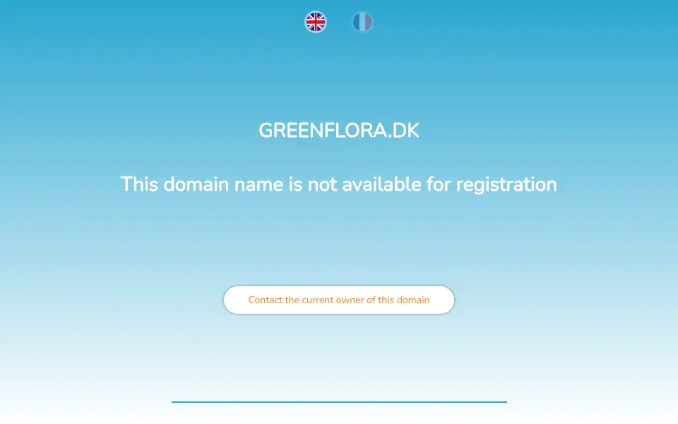Screenshot of greenflora.dk
