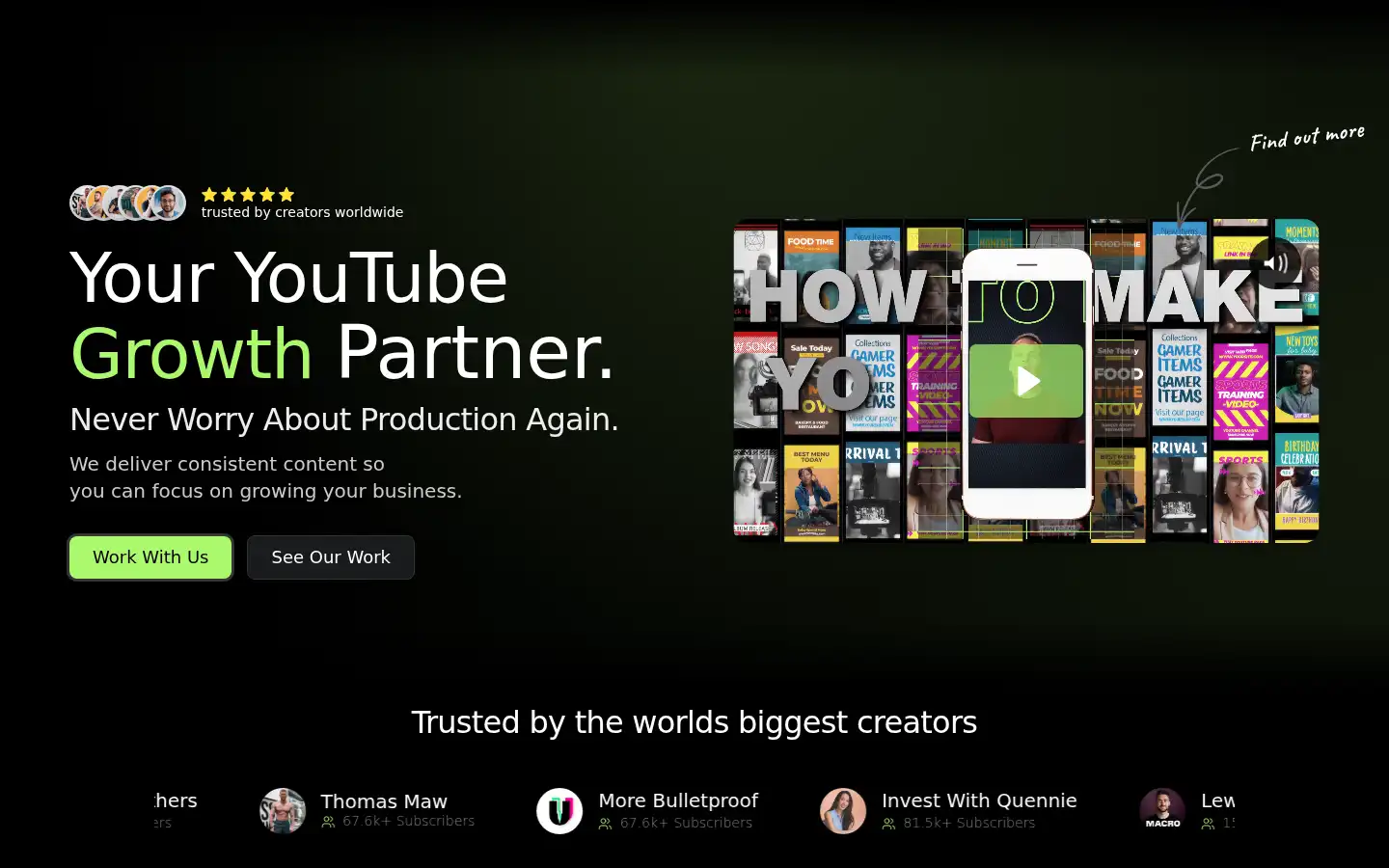 Screenshot of greenhorncreative.com