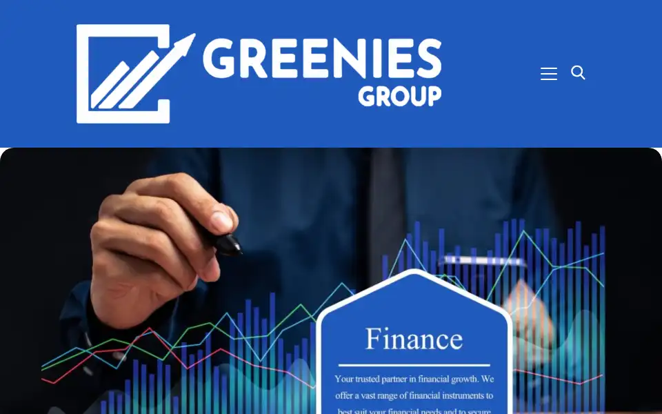Screenshot of greeniesgroup.com