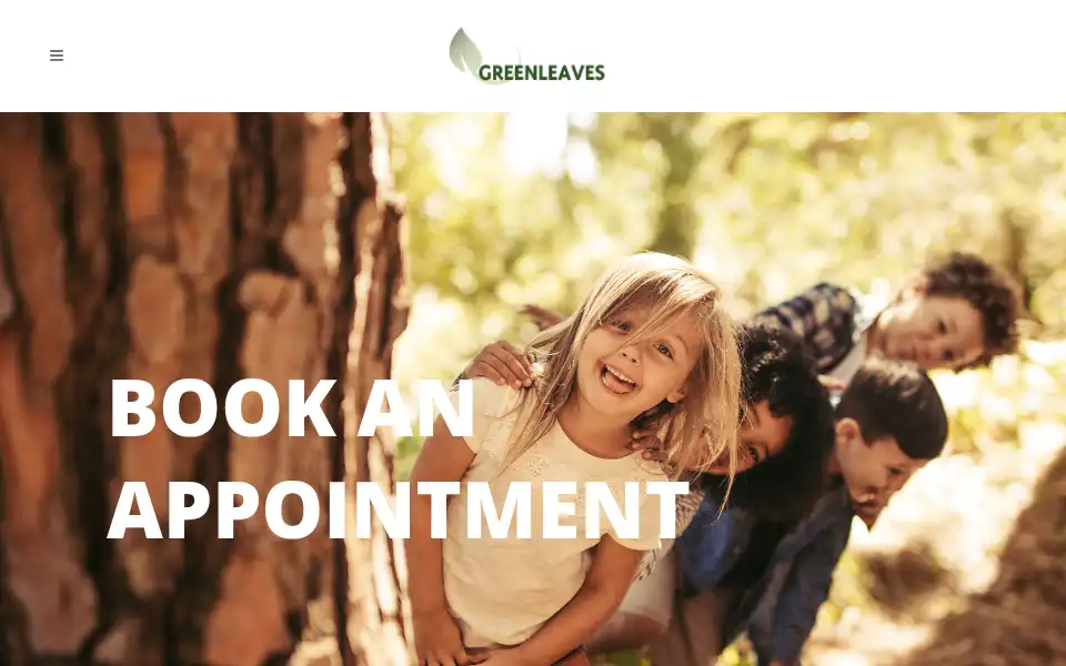 Screenshot of greenleavesdental.co.uk