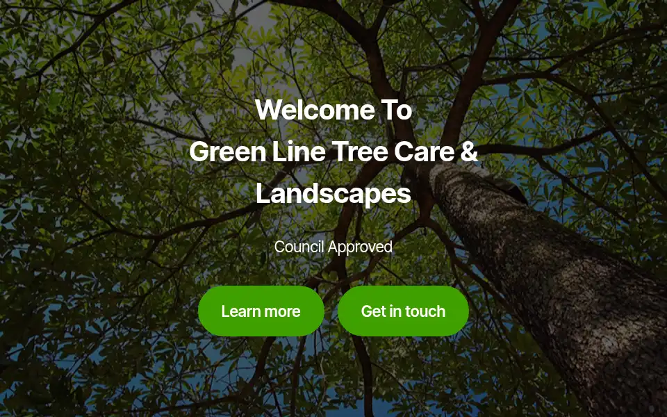 Screenshot of greenlinetreecareandlandscapes.co.uk