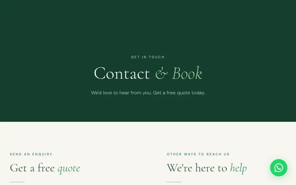 Screenshot of greennestpropertysolutions.com