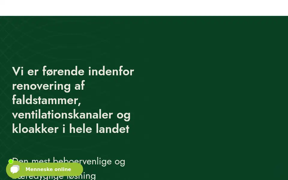 Screenshot of greenpipe.dk