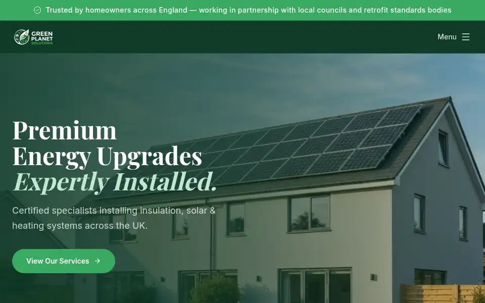 Screenshot of greenplanetsolutions.uk