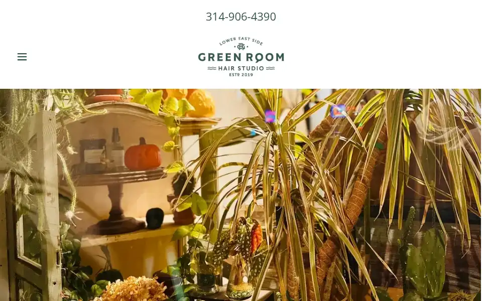 Screenshot of greenroomnyc2019.com