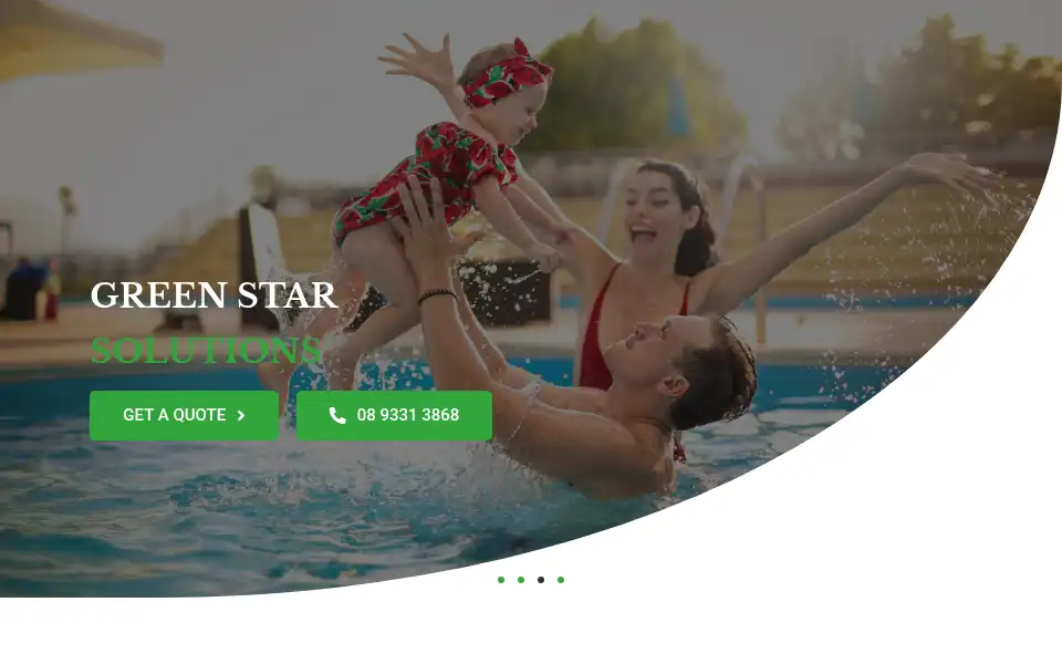 Screenshot of greenstarsolutions.net.au